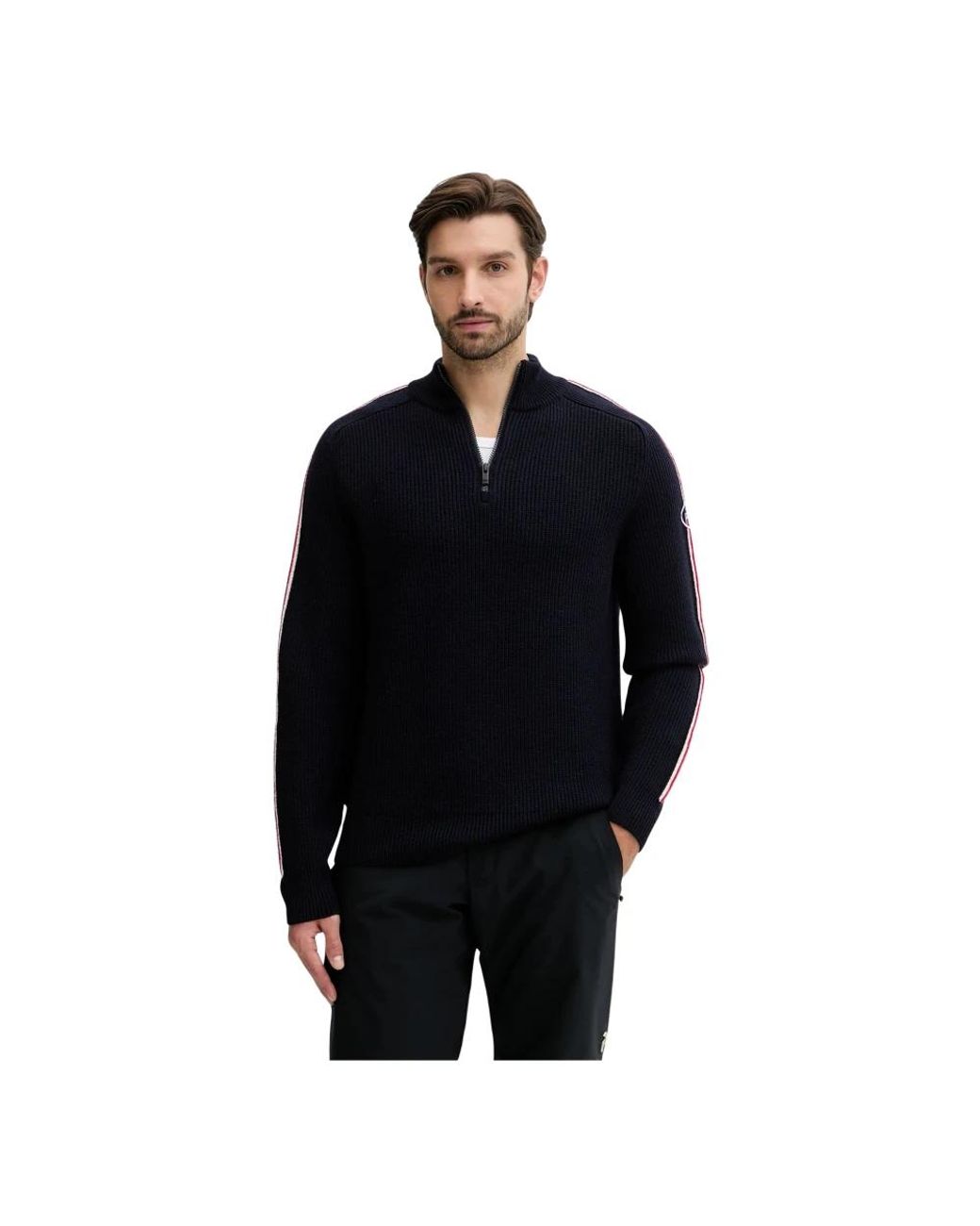 Long Sleeve Training Tops Fusalp de hombre de color Black