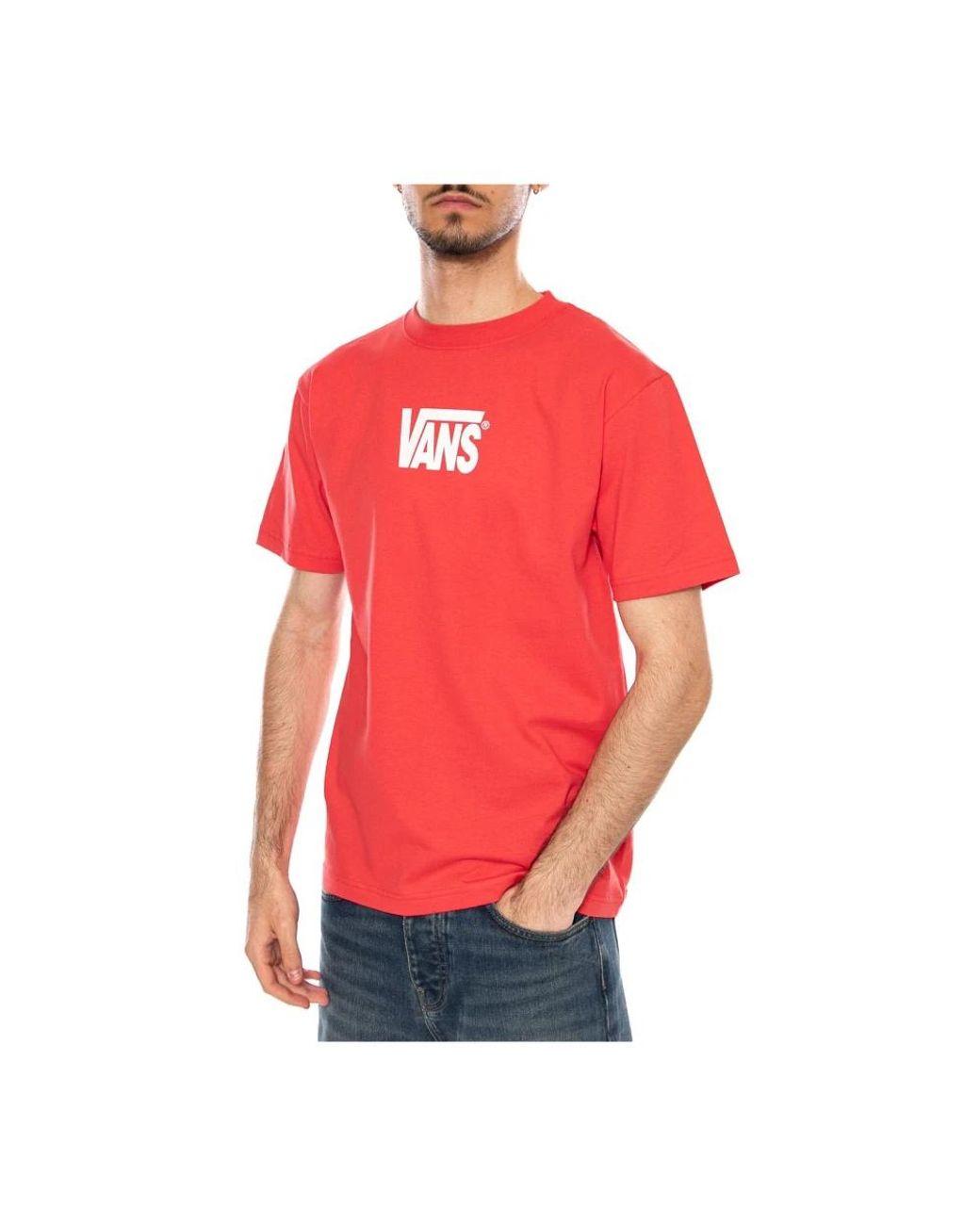 T-Shirts Vans de hombre de color Red