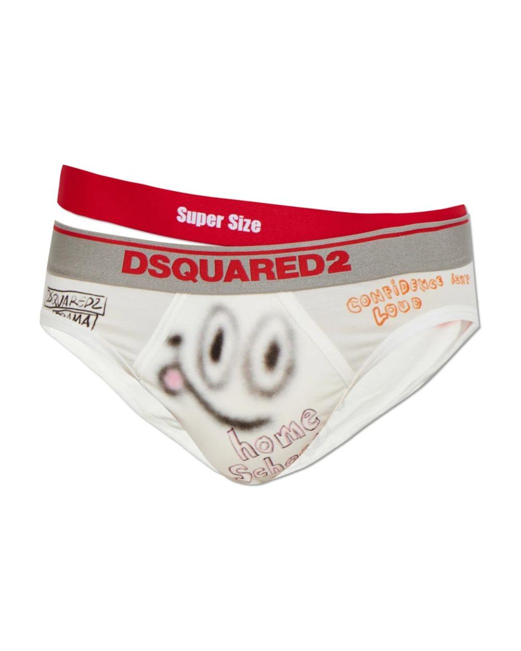 DSquared² White Underpants for men