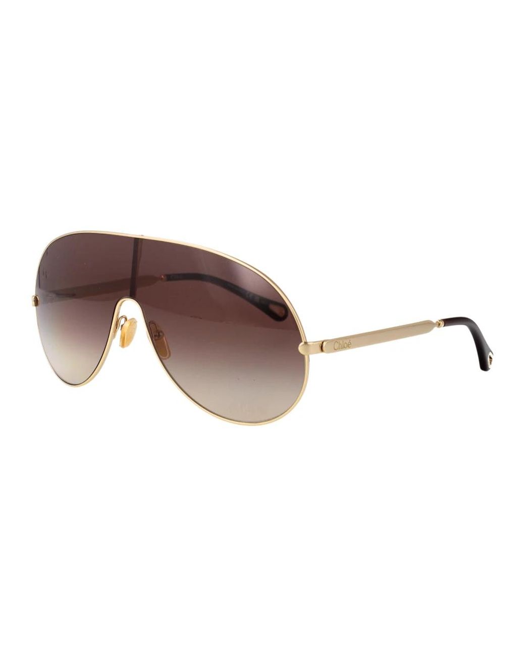 Sunglasses Chloé de color Brown