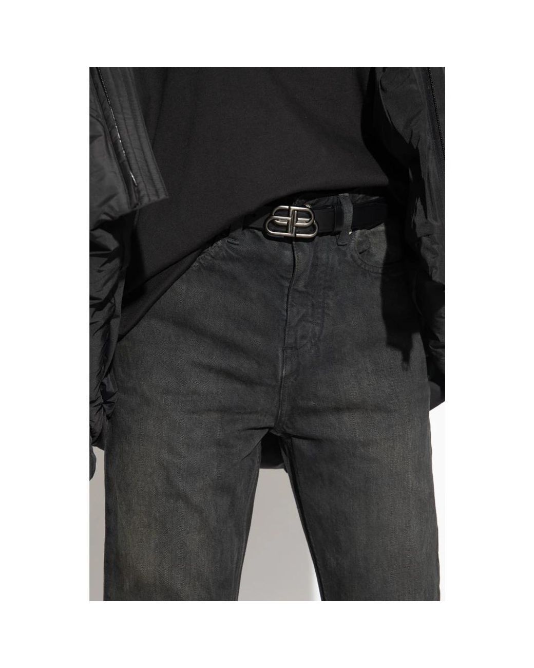 Balenciaga Black Belts