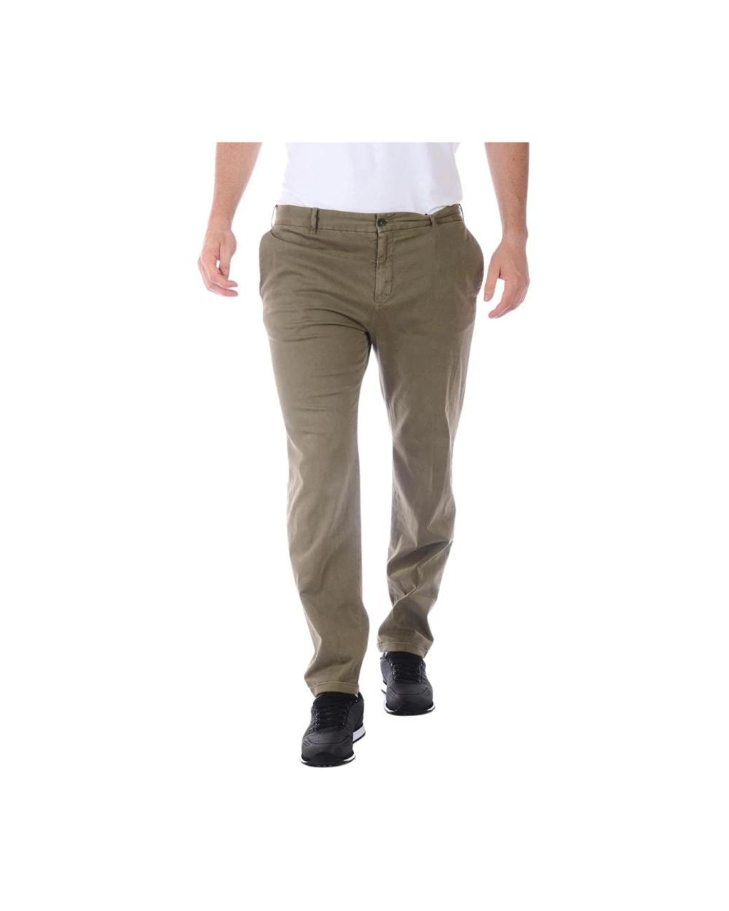 Daniele Alessandrini Gray Chinos for men