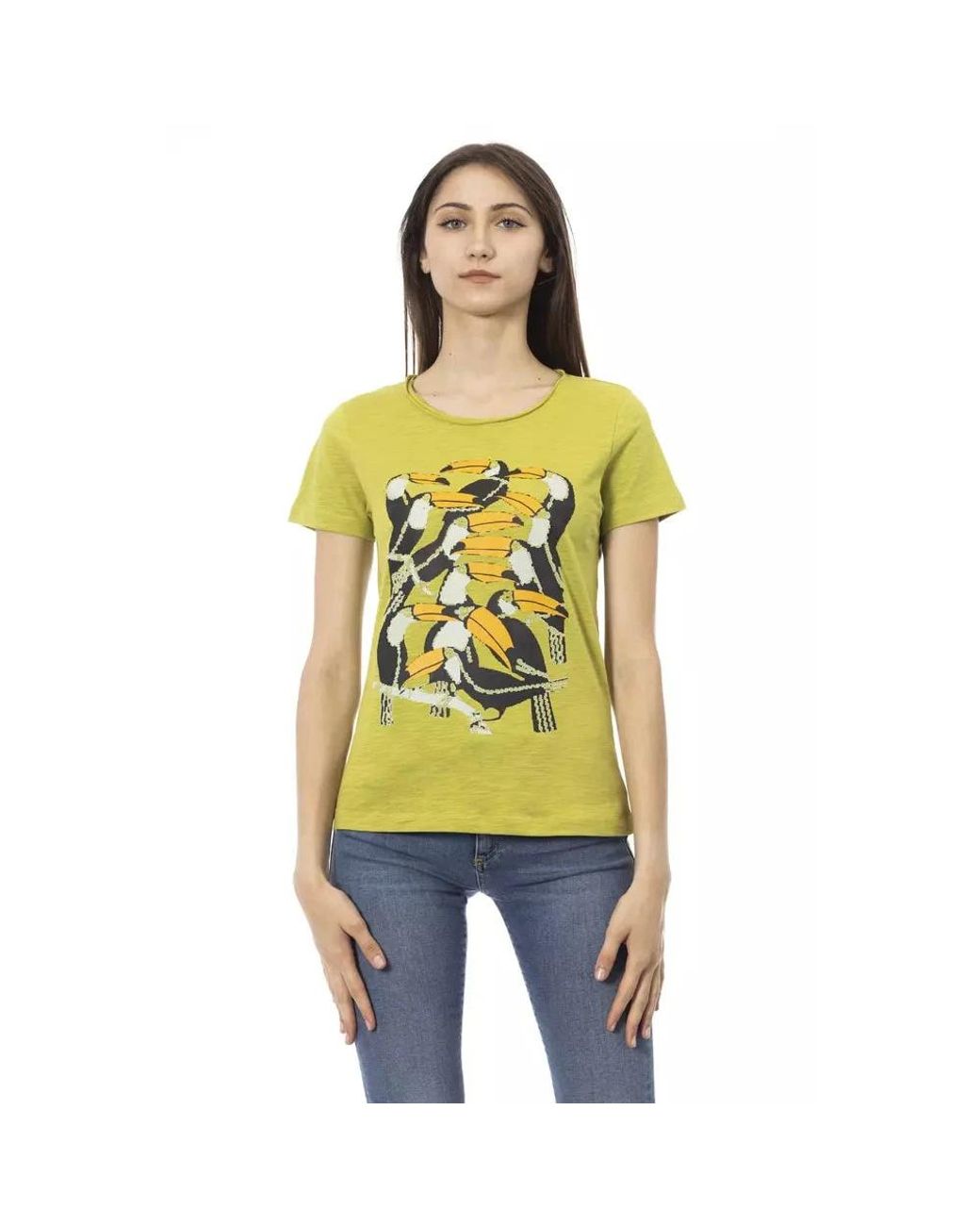 Trussardi Yellow T-Shirts
