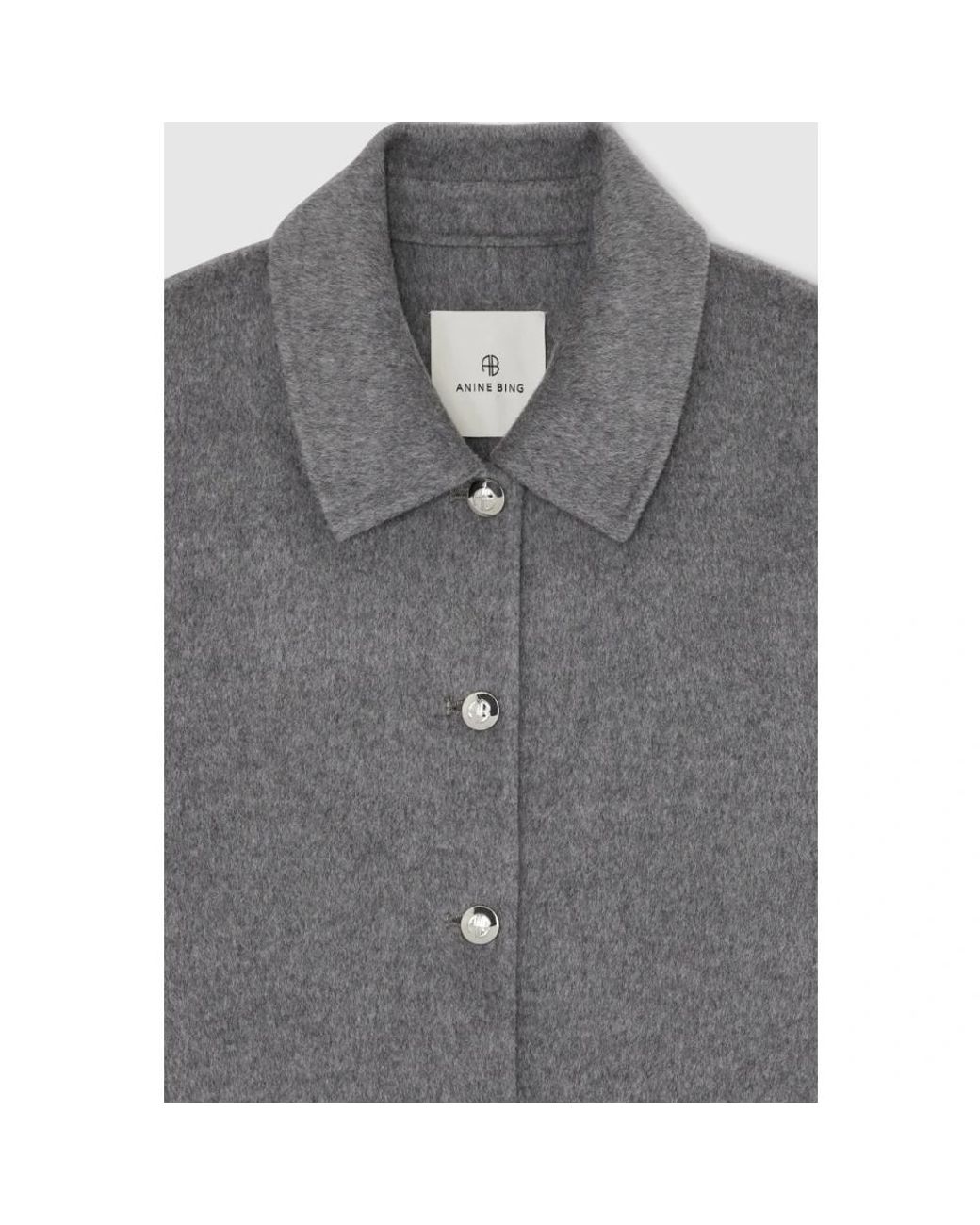 Anine Bing Gray Light Jackets