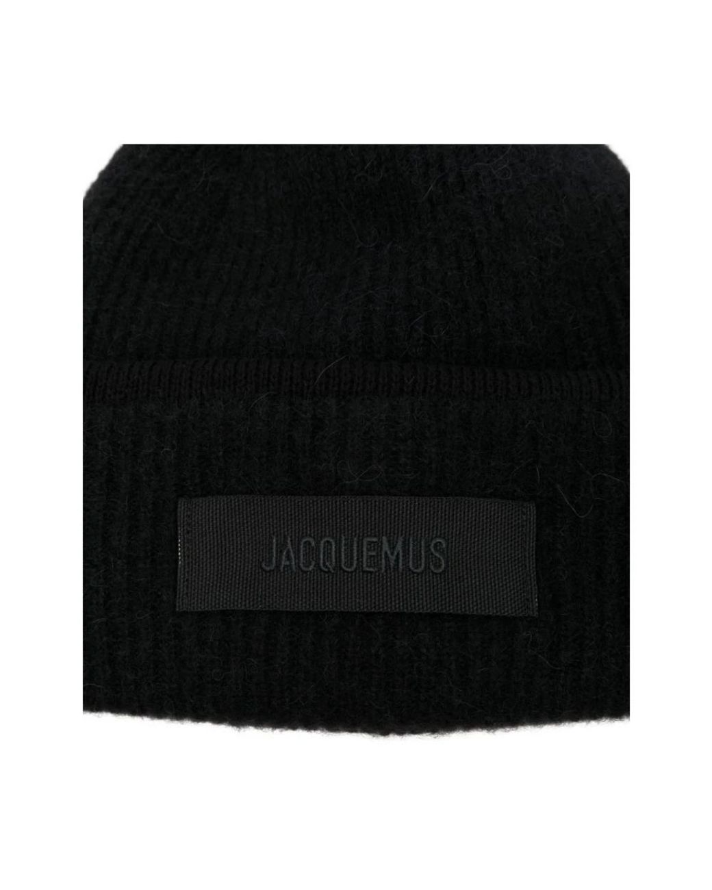 Beanies Jacquemus en coloris Black