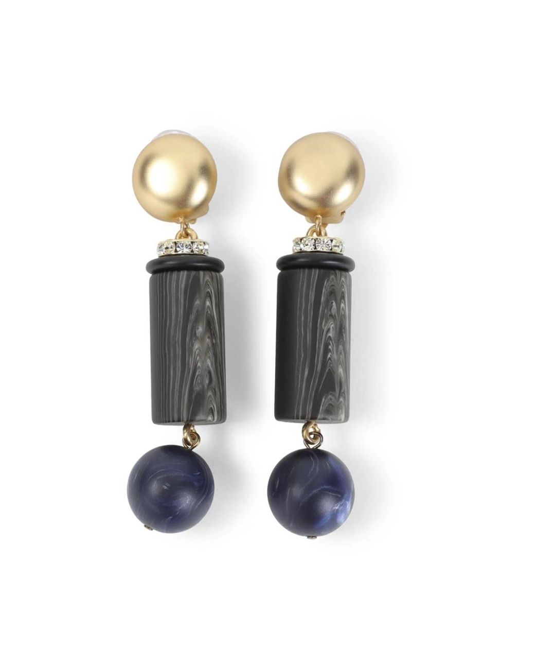 Giorgio Armani Blue Earrings