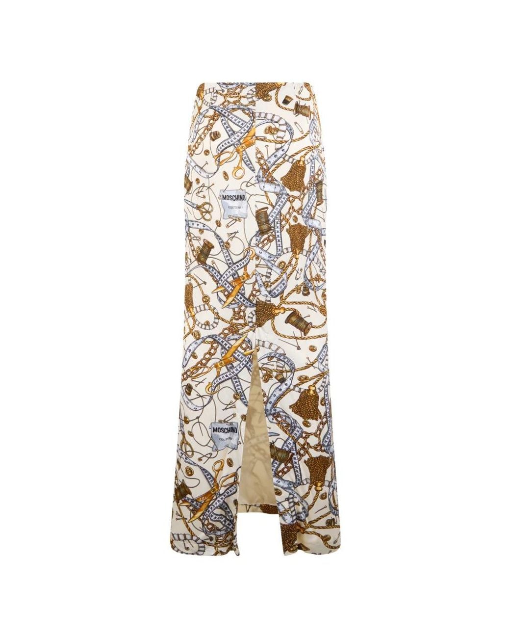 Moschino Natural Maxi Skirts