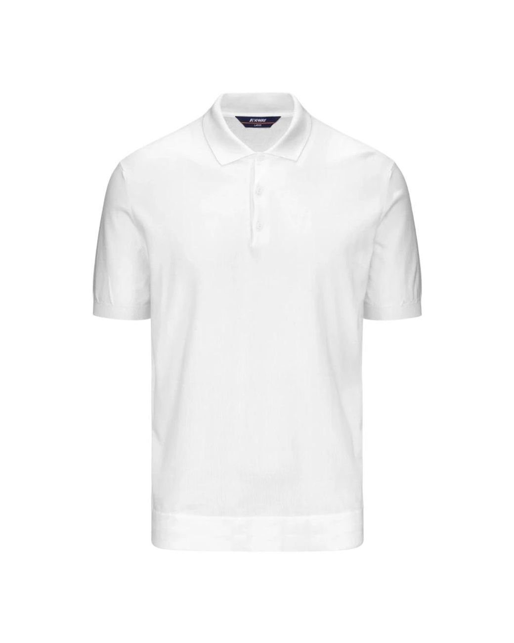 K-Way White Polo Shirts for men