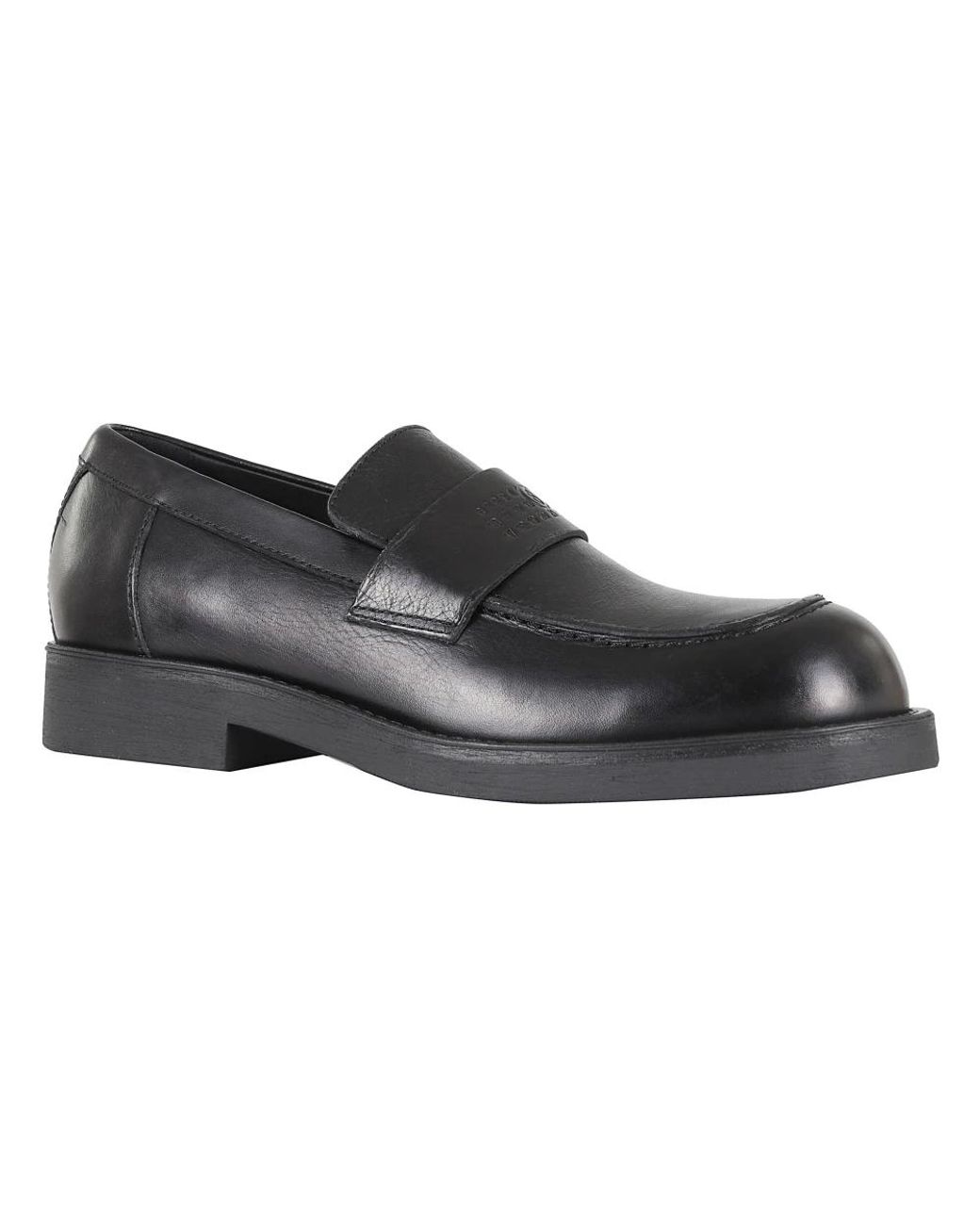 MM6 by Maison Margiela Black Loafers for men