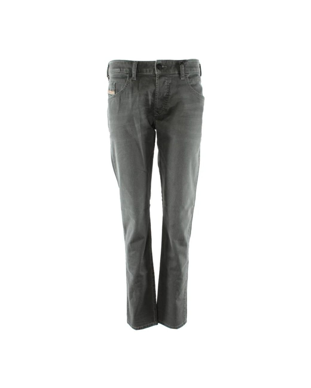 DIESEL Gray Slim Fit Jeans for men