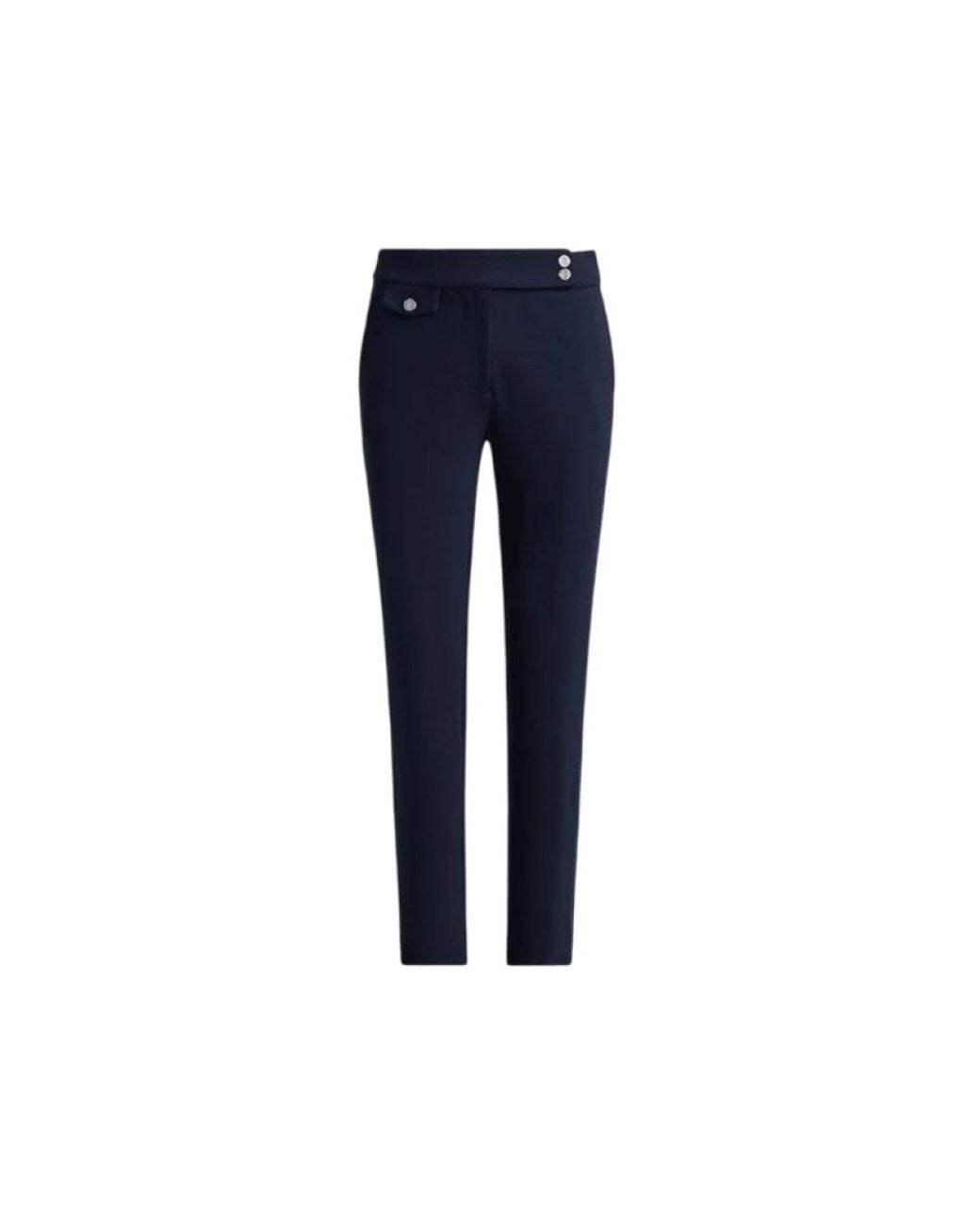 Ralph Lauren Blue Slim-Fit Trousers