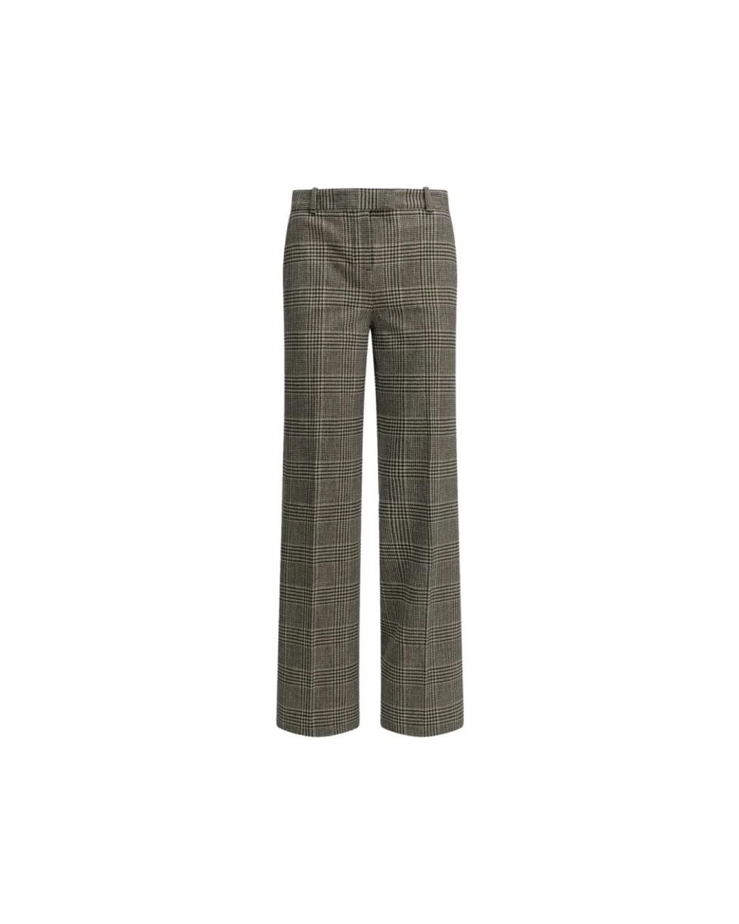 Circolo 1901 Gray Straight Trousers
