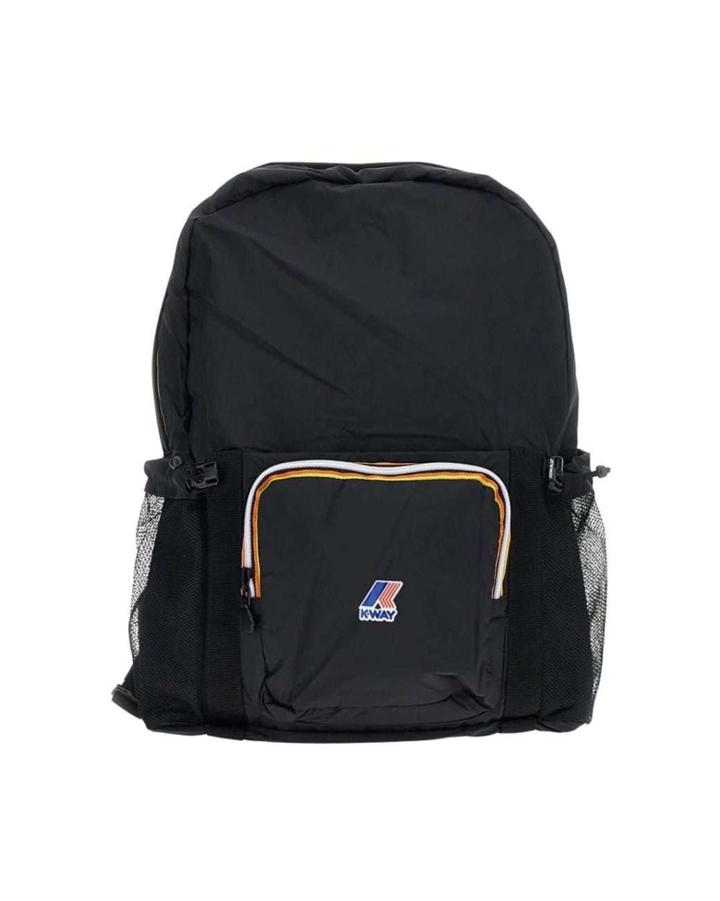 K-Way Black Backpacks for men