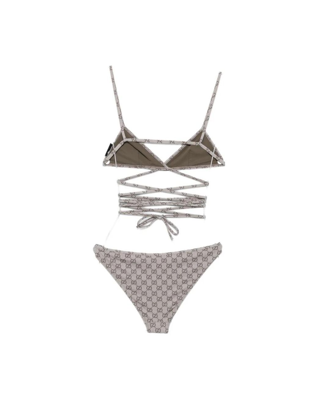 Gucci Metallic Bikinis