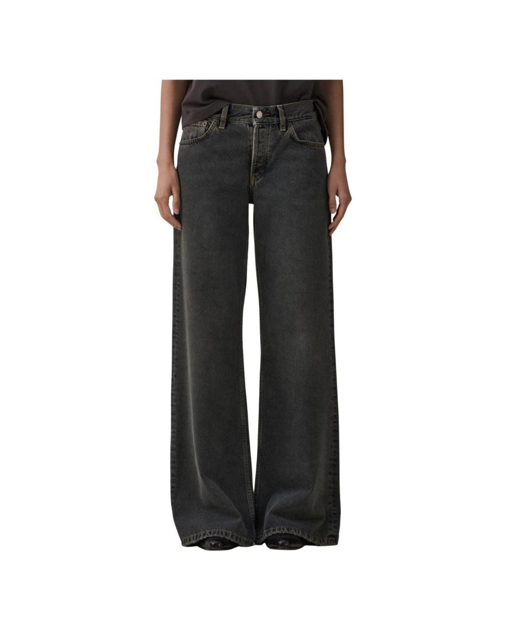 Jeanerica Black Wide Jeans