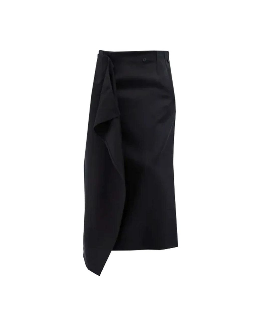 Carven Black Midi Skirts