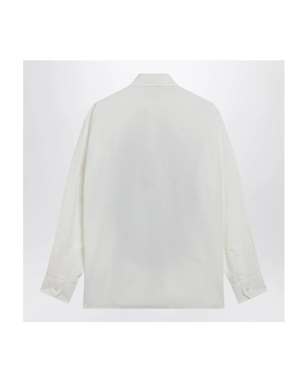 MM6 by Maison Margiela Gray Casual Shirts for men