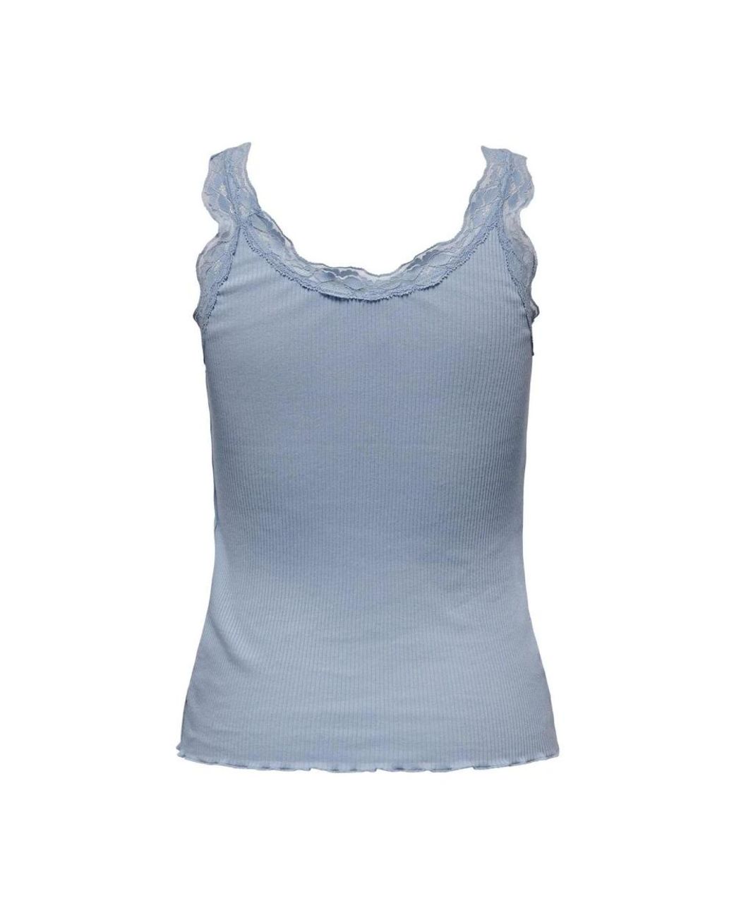 ONLY Blue Sleeveless Tops