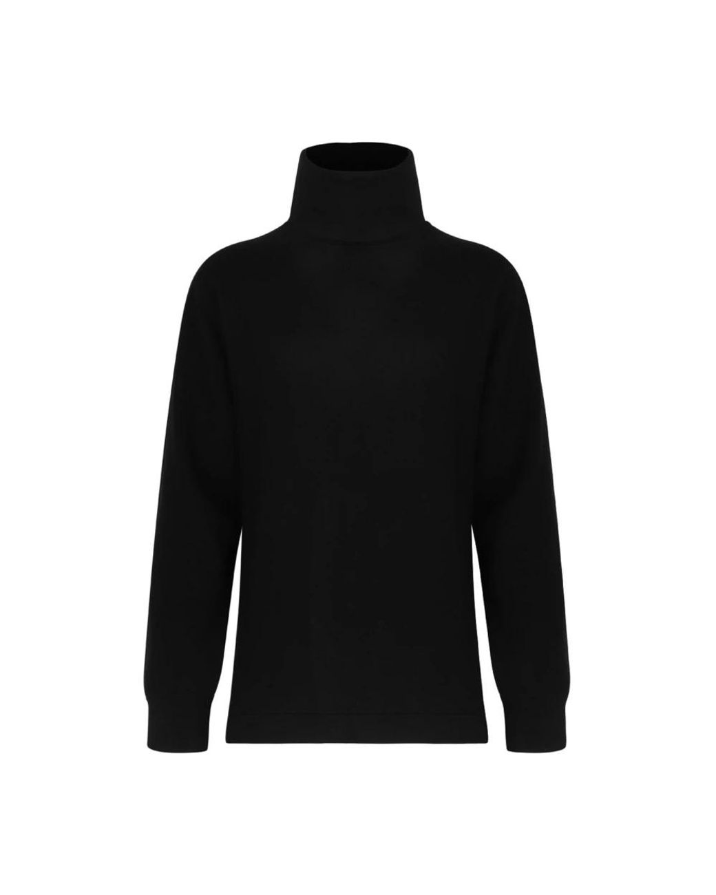 P.A.R.O.S.H. Black Rollkragen Strickware