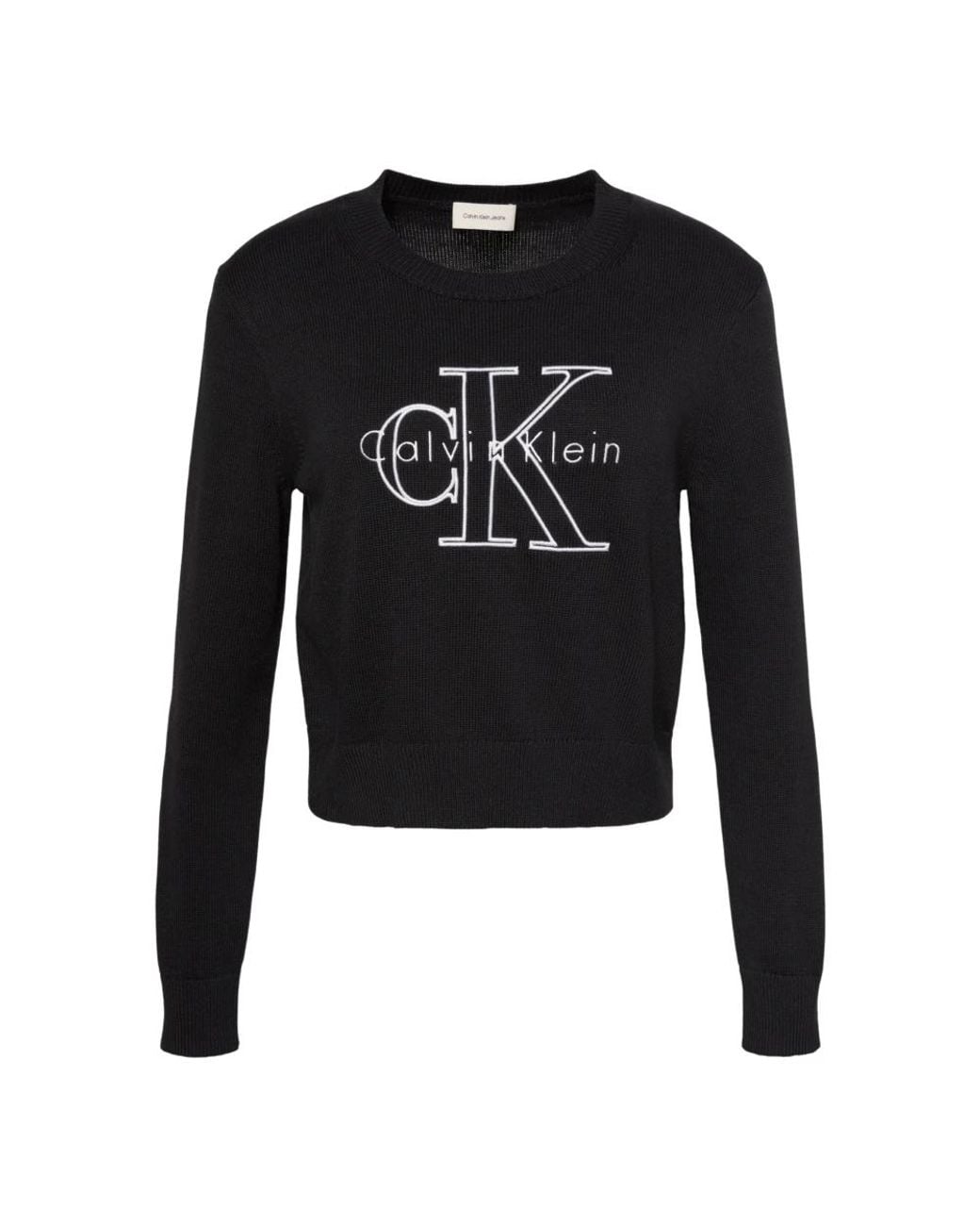 Calvin Klein Black Strickpullover