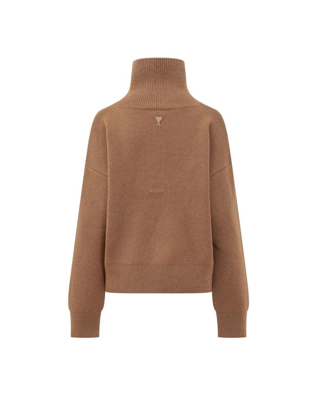 Turtlenecks AMI de color Brown