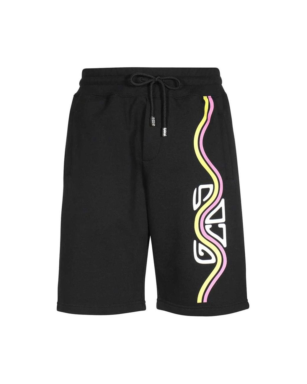 Gcds Black Casual Shorts for men
