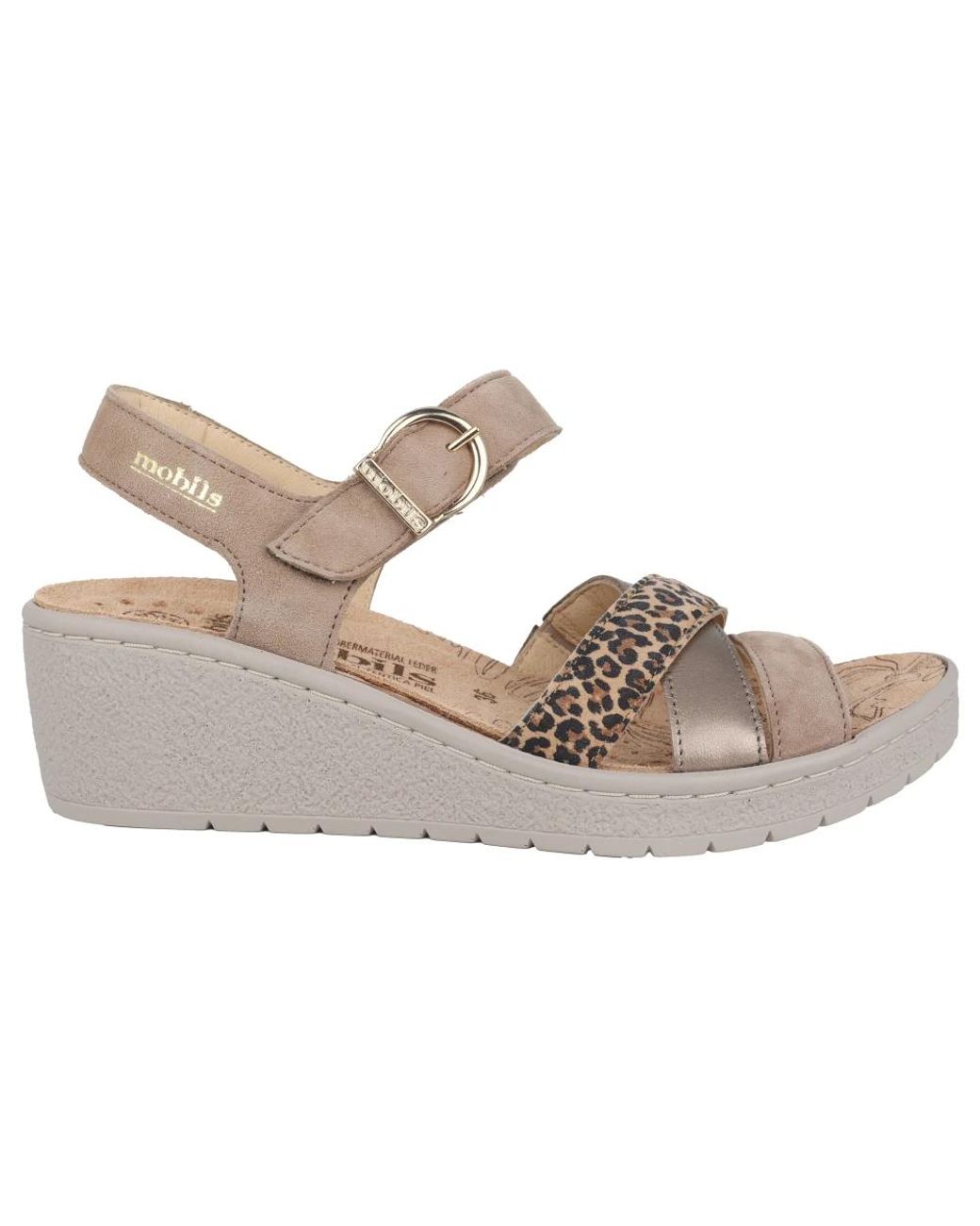 Mephisto Gray Weite Passform Sandale