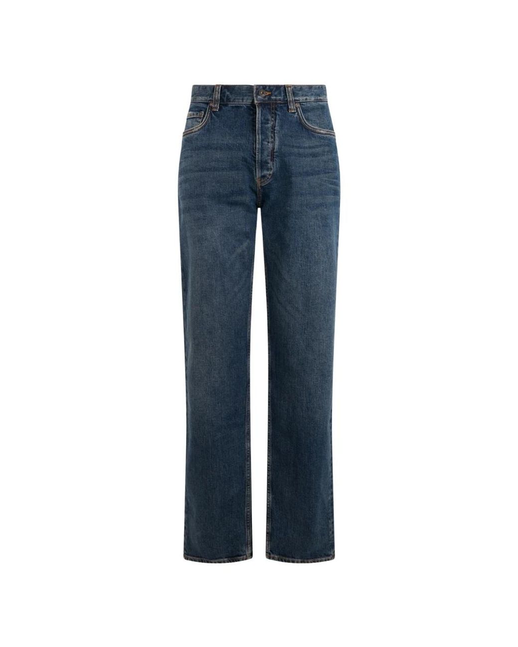 Emporio Armani Blue Straight Fit Jeans for men
