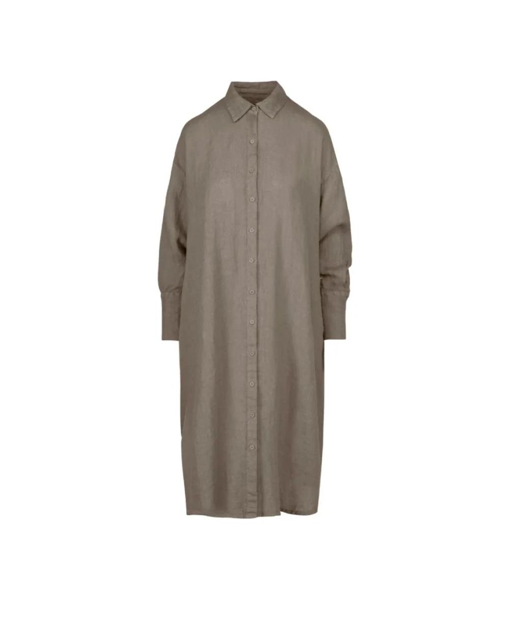Bomboogie Brown Shirt Dresses