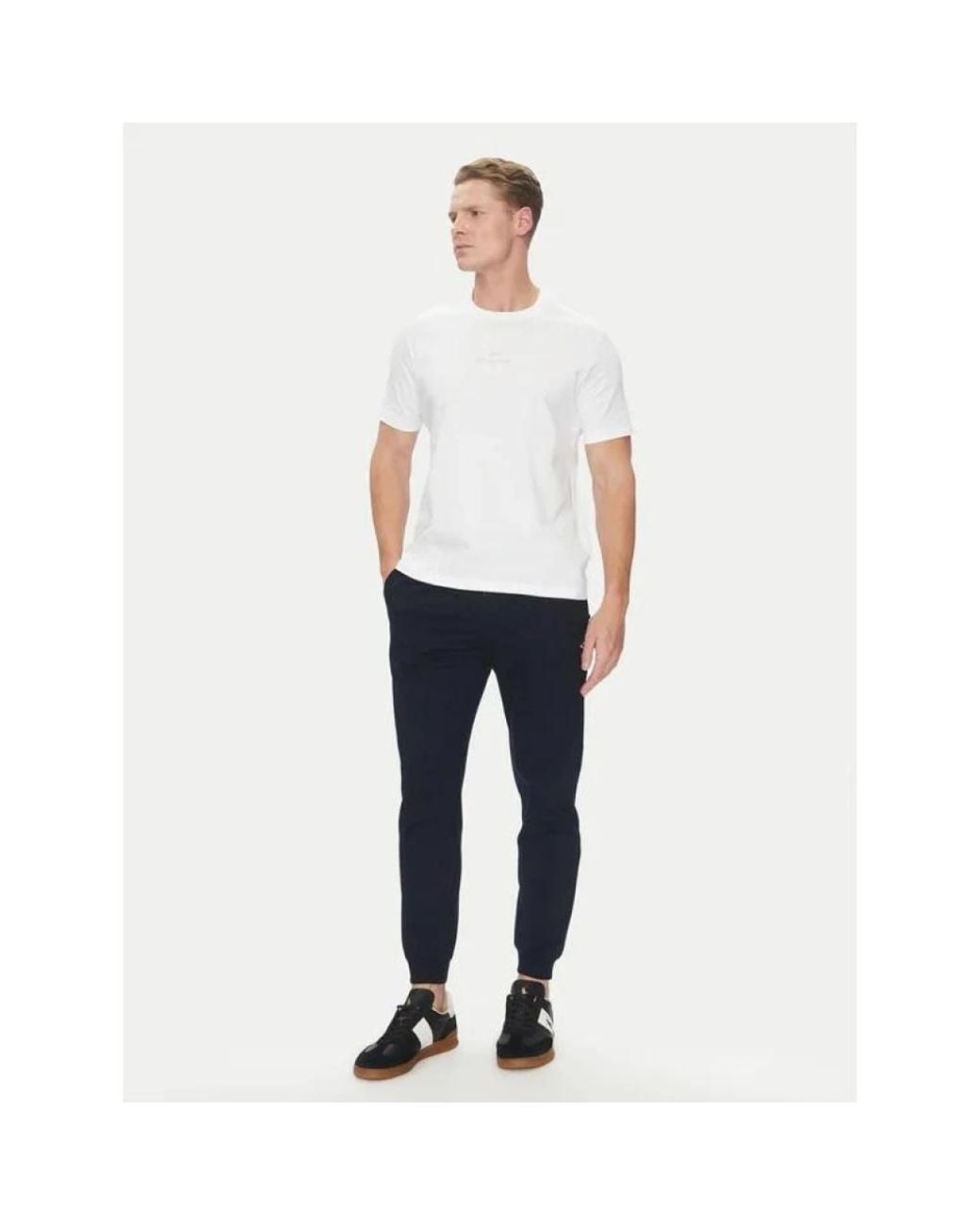 Paul & Shark Blue Sweatpants for men