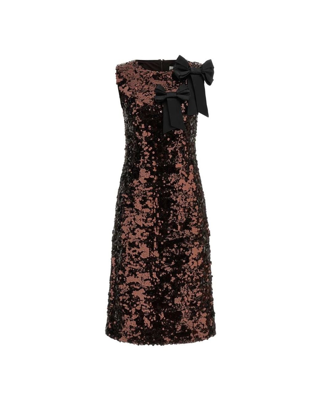 Ganni Brown Party Dresses