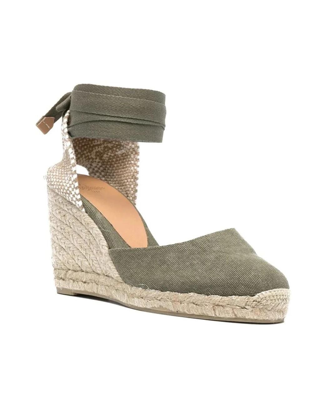 Castaner Metallic Wedges