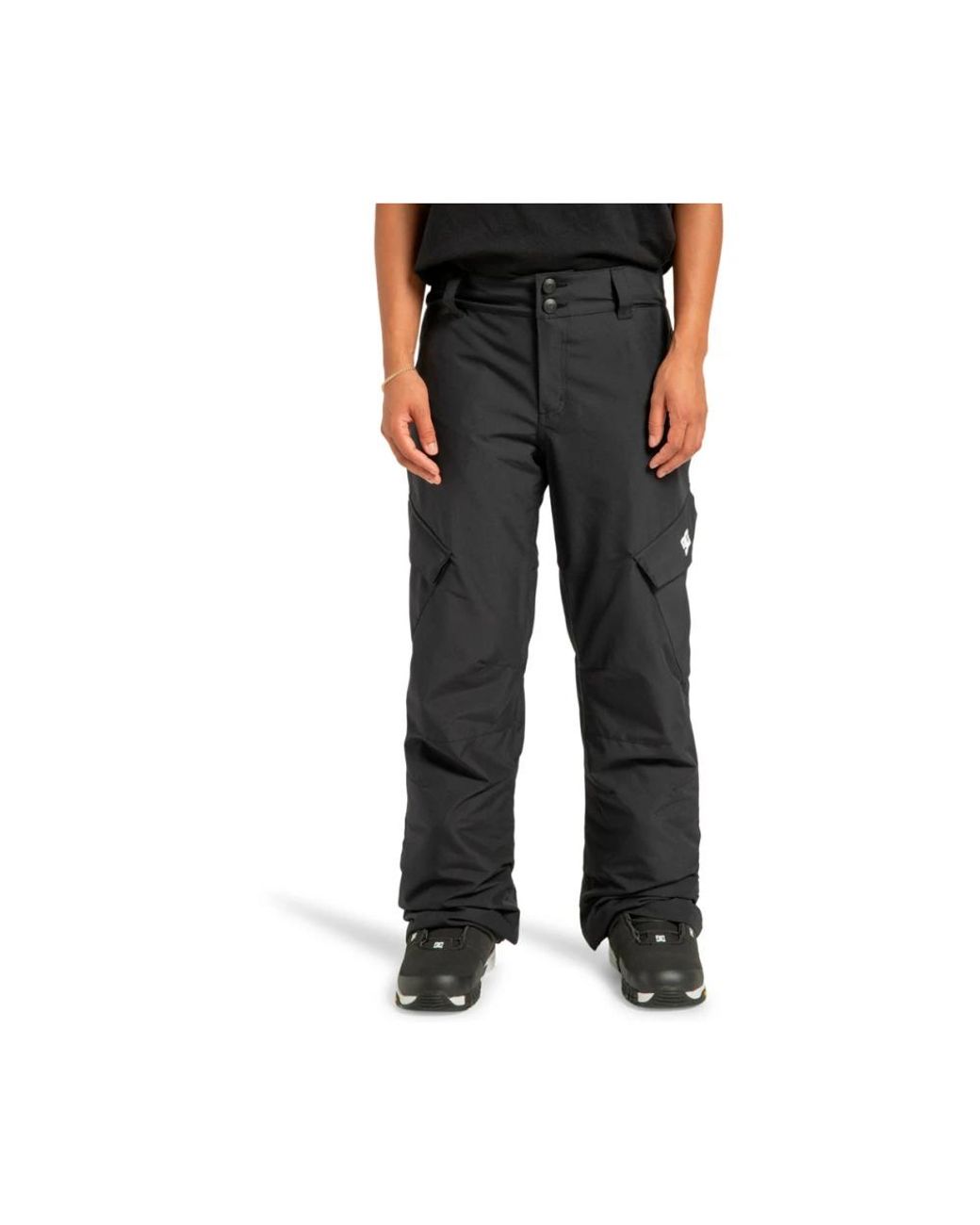 DC Shoes Fitness ,Zwart ,Polyester Nonchalant Technische Ski Broek in het Black voor heren
