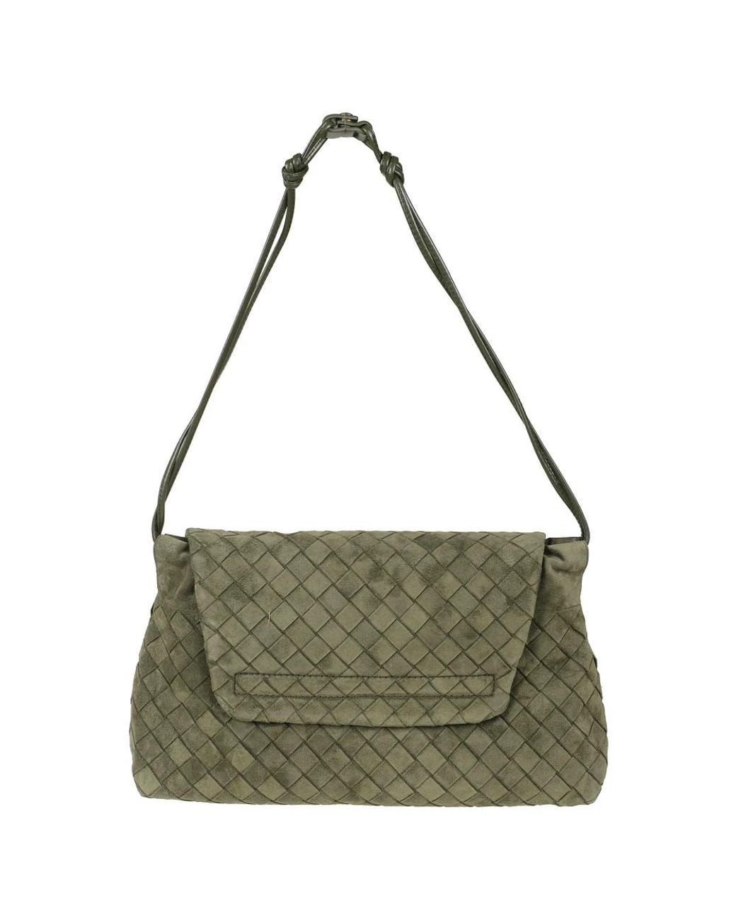 Bottega Veneta Green Shoulder Bags