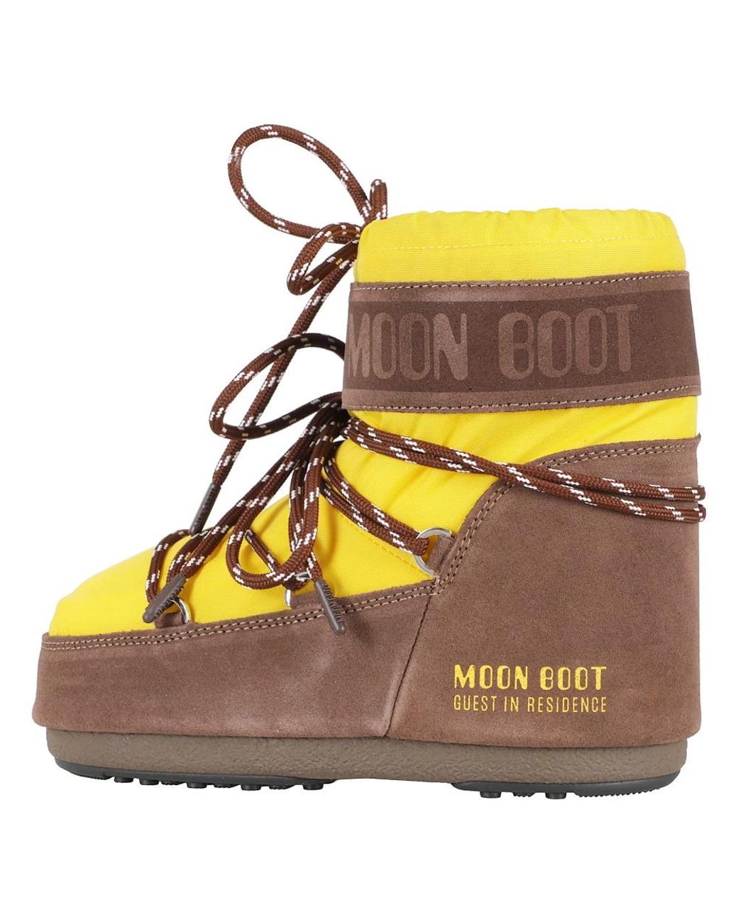 Moon Boot Yellow Winter Boots
