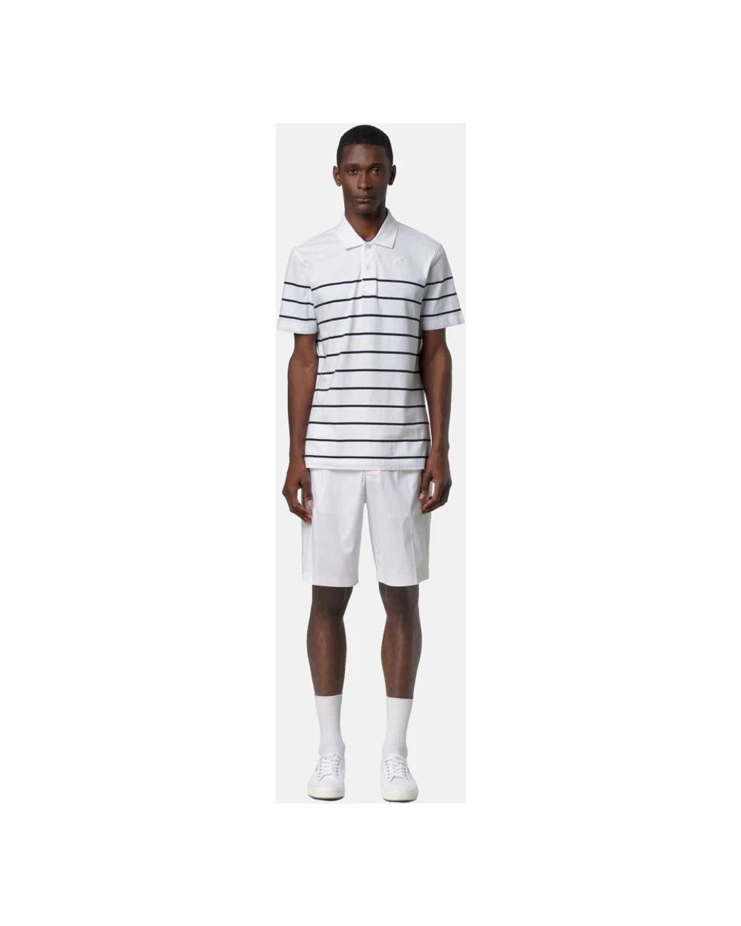 K-Way White Polo Shirts for men