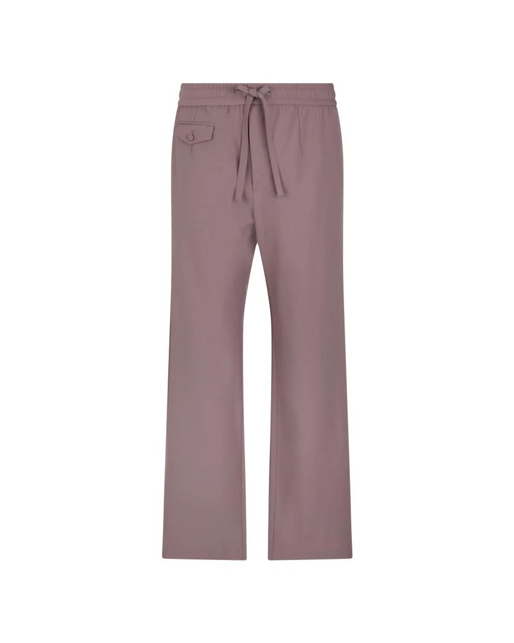 Dolce & Gabbana Purple Wide Trousers for men