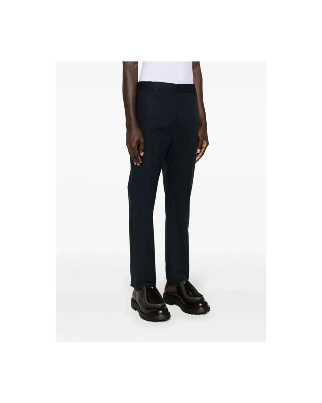 Etro Black Slim-Fit Trousers for men