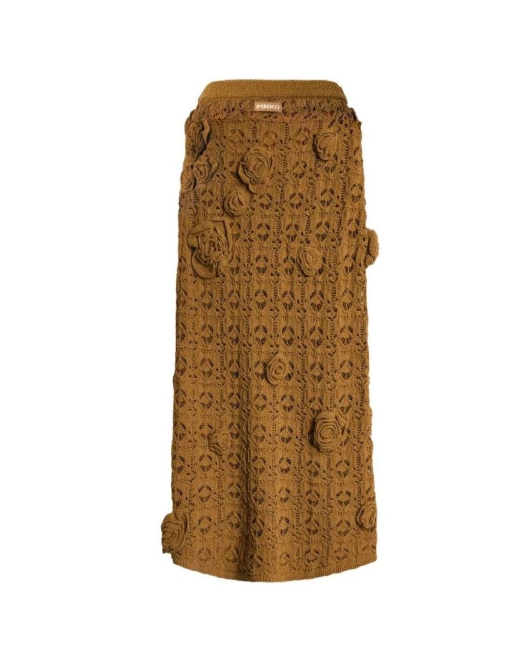 Midi Skirts Pinko en coloris Brown