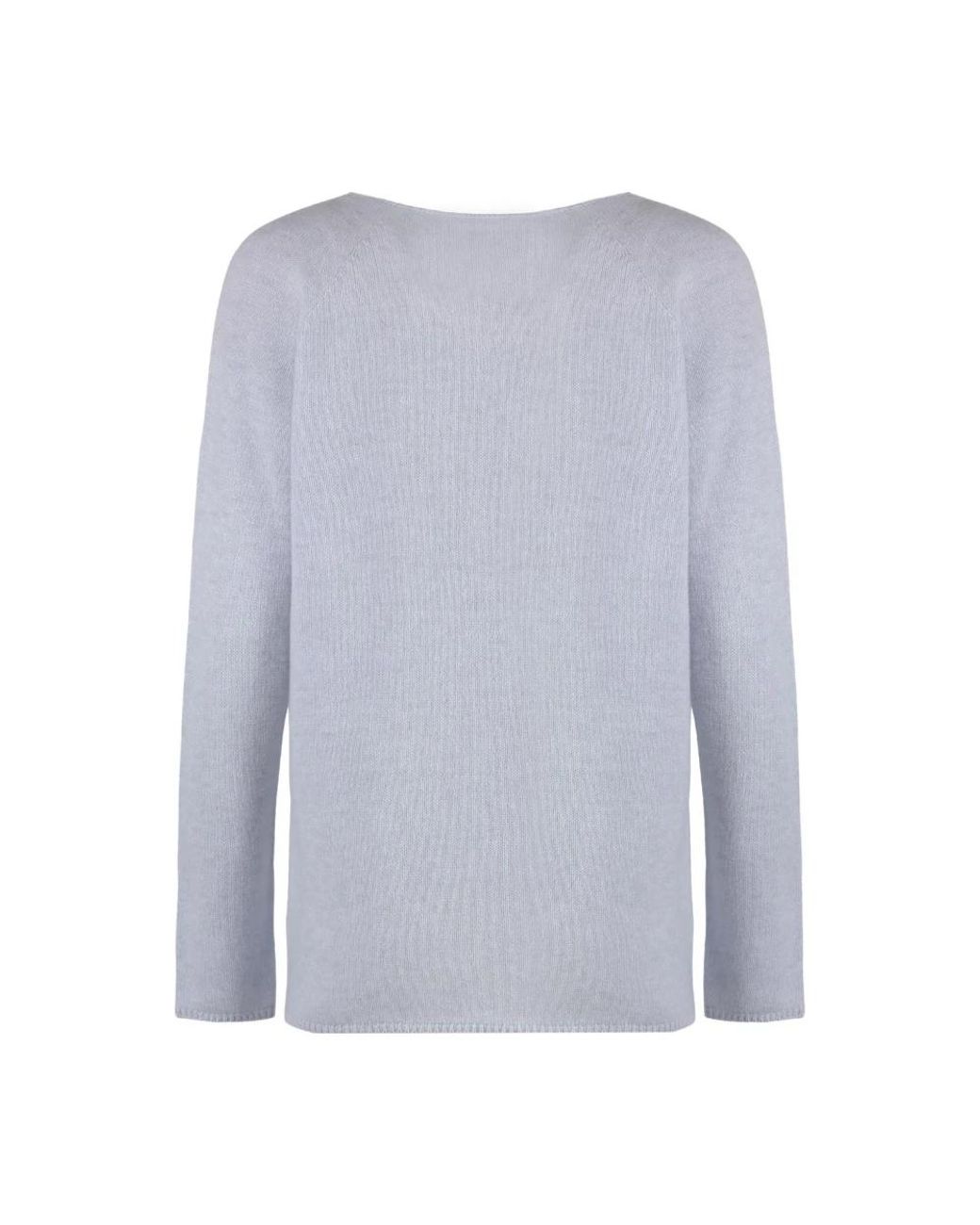 THE (Alphabet) Blue Cashmere Knitwear