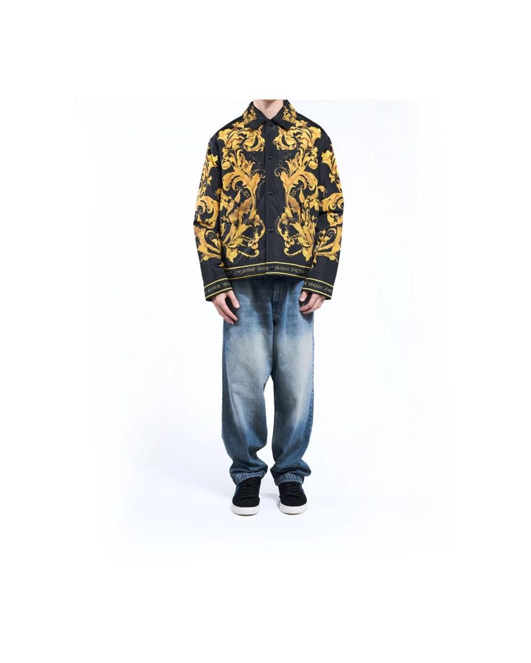 Versace Jeans Couture Multicolor Bomber Jackets for men