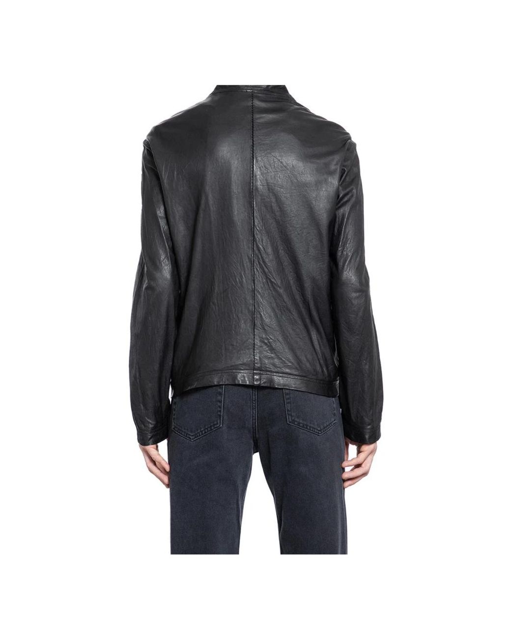 Leather Jackets Giorgio Brato pour homme en coloris Black
