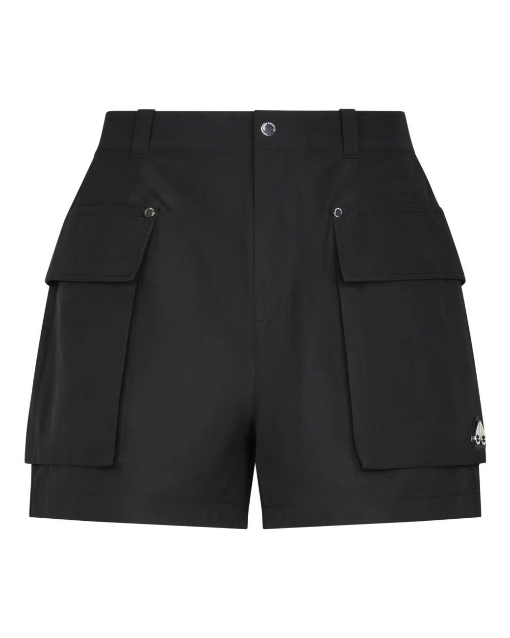 Moose Knuckles Black Casual Shorts for men
