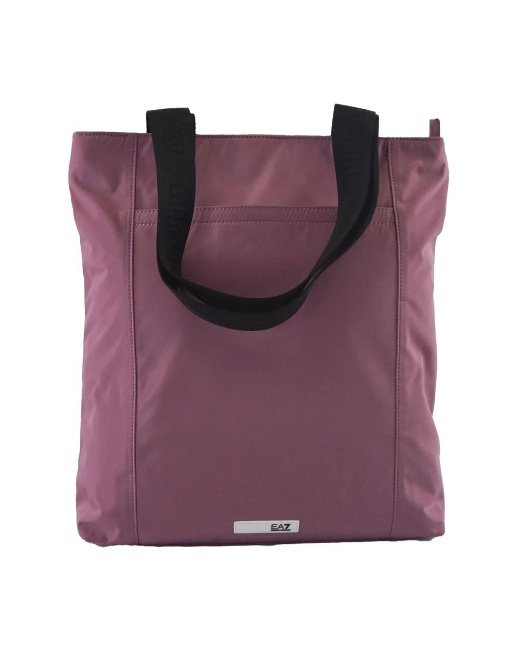 EA7 Purple Shopping Bags