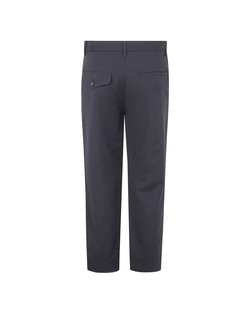 Ann Demeulemeester Blue Slim-Fit Trousers