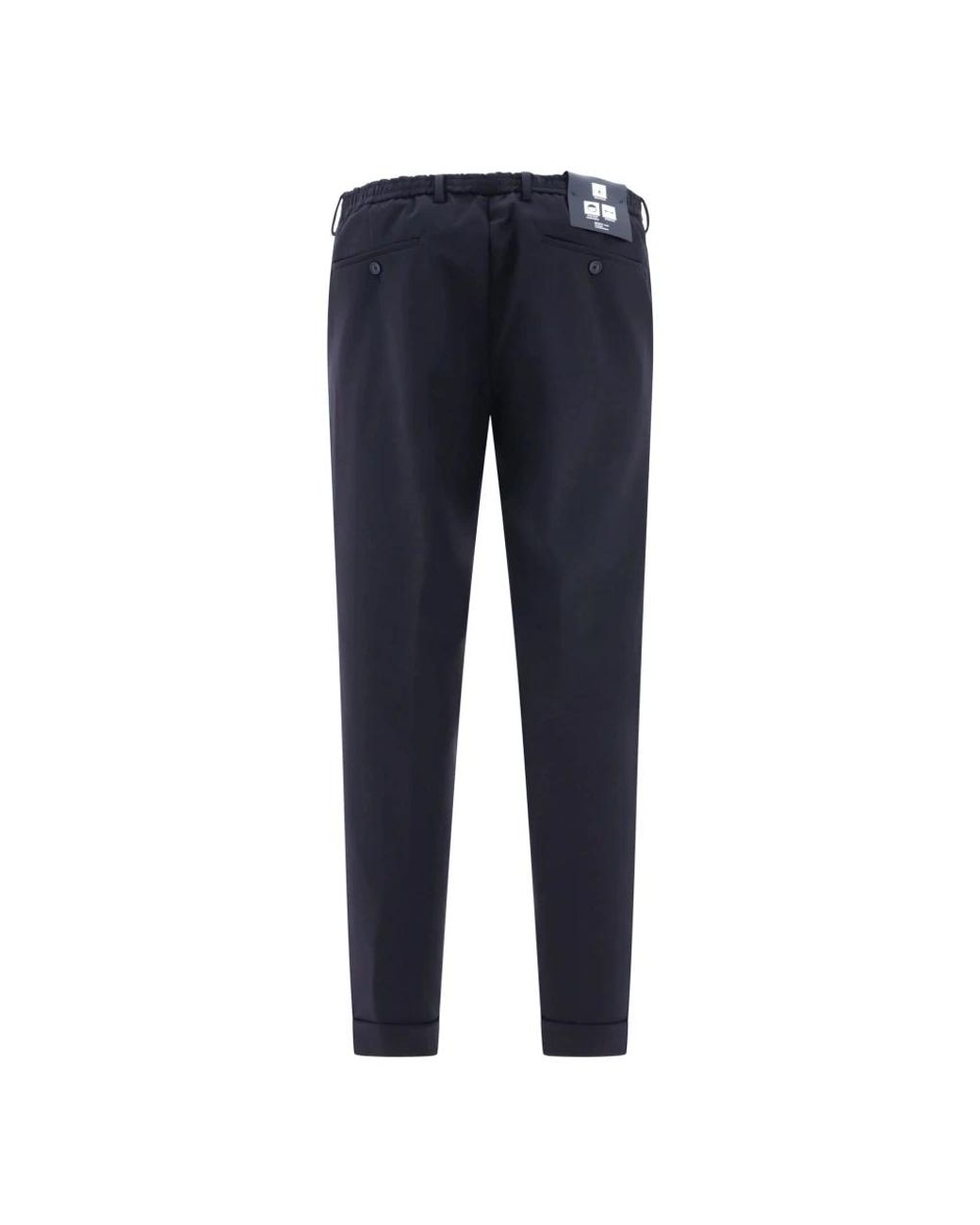 BRIGLIA Blue Slim-Fit Trousers for men
