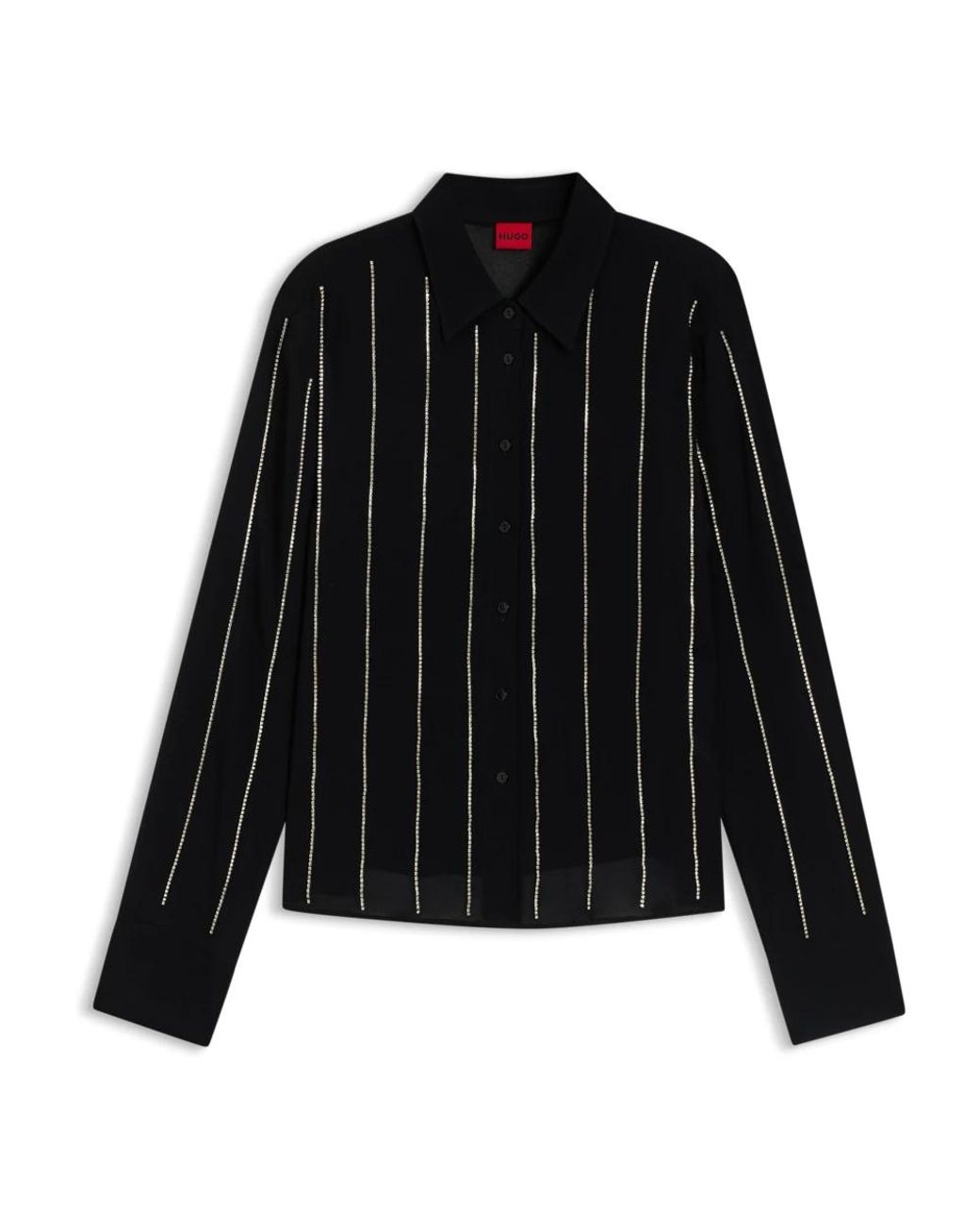 HUGO Black Blouses
