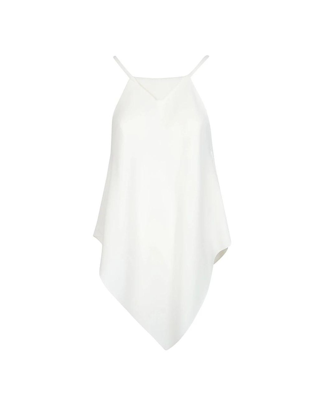 Balenciaga White Sleeveless Tops