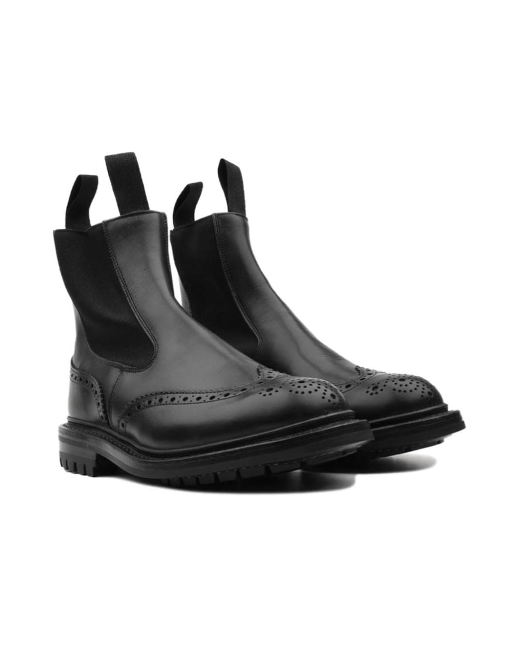 Tricker's Black Chelsea Boots