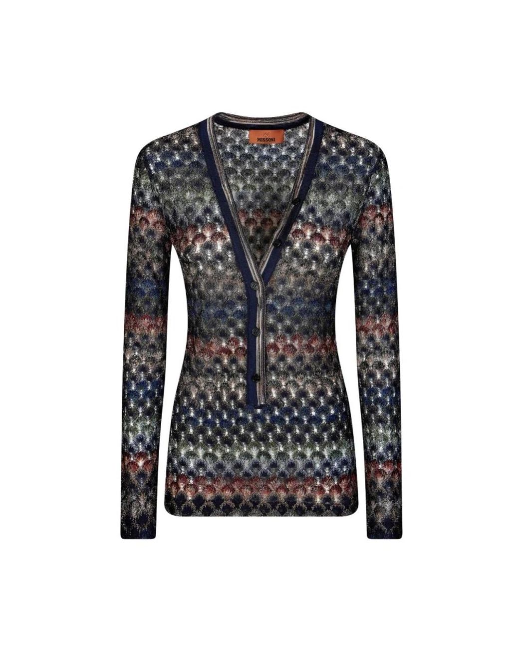 Missoni Black V-Neck Knitwear